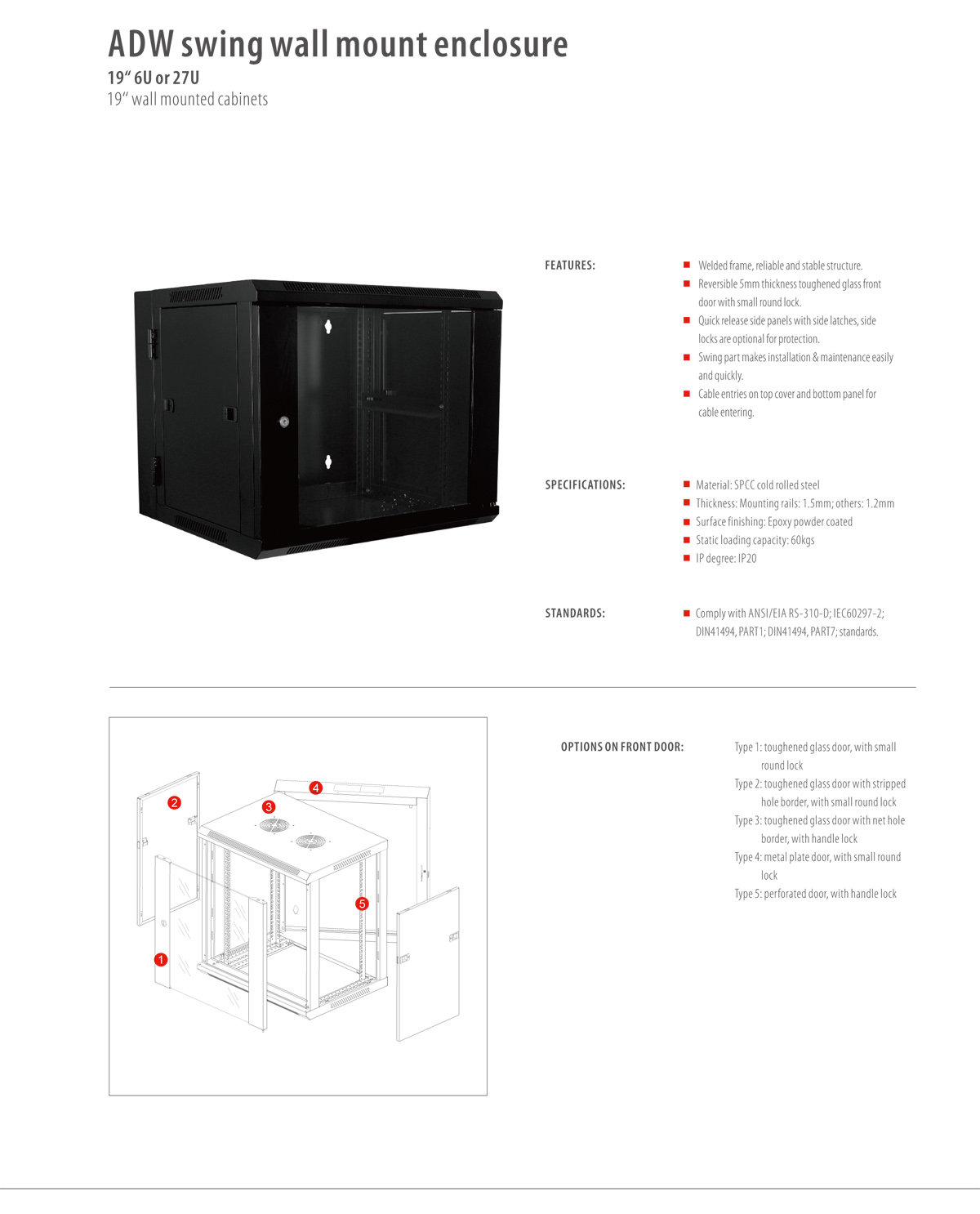 ADW swing wall mount enclosure-1