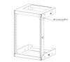 Wall mount rack